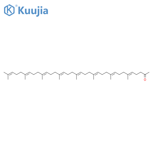 5,9,13,17,21,25,29,33-Pentatriacontaoctaen-2-one,6,10,14,18,22,26,30,34-octamethyl-, (5E,9E,13E,17E,21E,25E,29E)- structure