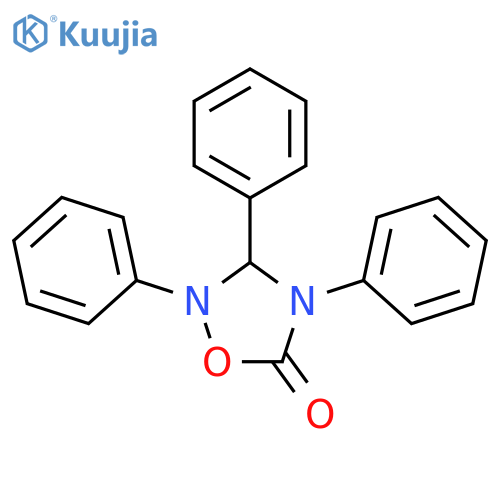1,2,4-Oxadiazolidin-5-one,2,3,4-triphenyl- structure