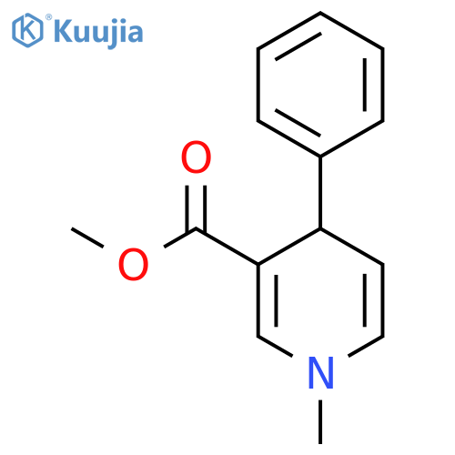 Methyl 1-methyl-4-phenyl-1,4-dihydropyridine-3-carboxylate structure