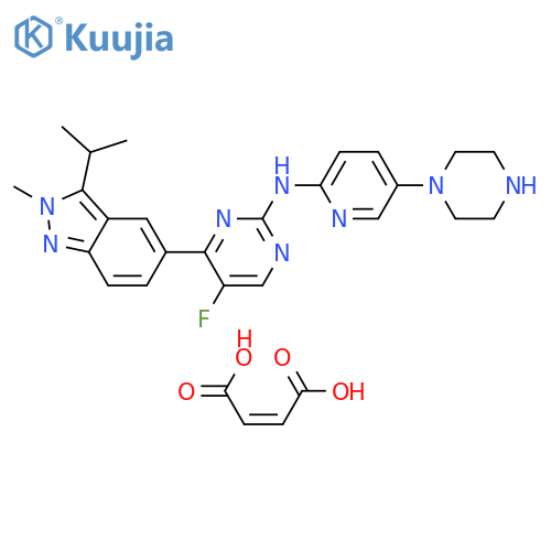 Culmerciclib maleate structure