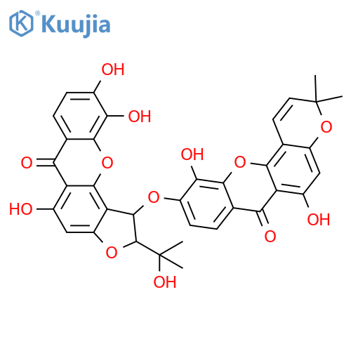 Bijaponicaxanthone structure