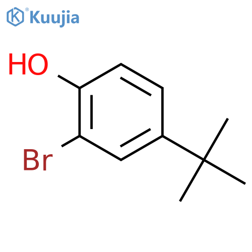 2-Bromo-4-tert-butylphenol structure