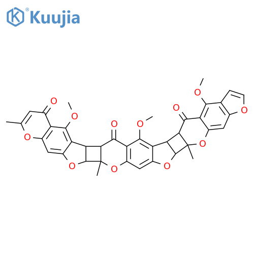 Visnagin oligomers; Visnagin trimer (n = 2) structure