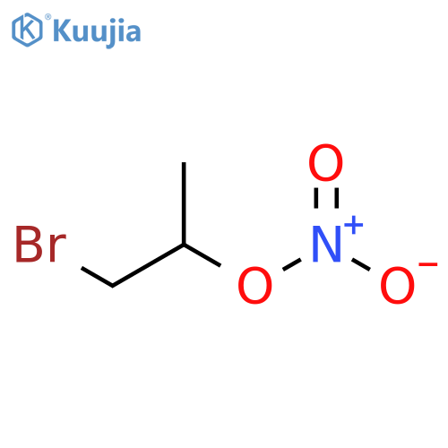 2-Propanol, 1-bromo-, nitrate structure