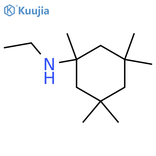 Cyclohexanamine, N-ethyl-1,3,3,5,5-pentamethyl- structure