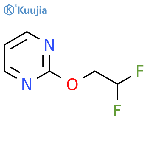 2-(2,2-Difluoroethoxy)pyrimidine structure