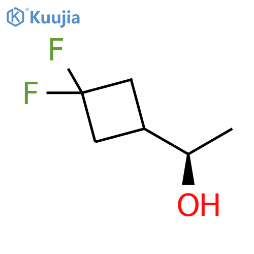 (1R)-1-(3,3-difluorocyclobutyl)ethan-1-ol structure