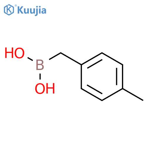 (4-methylphenyl)methylboronic acid structure