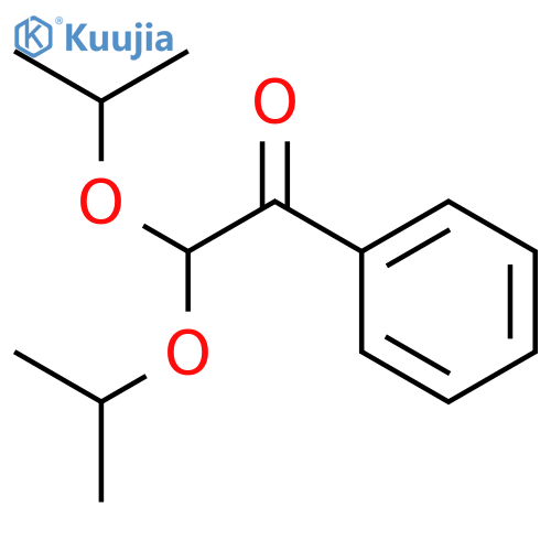 Ethanone, 2,2-bis(1-methylethoxy)-1-phenyl- structure