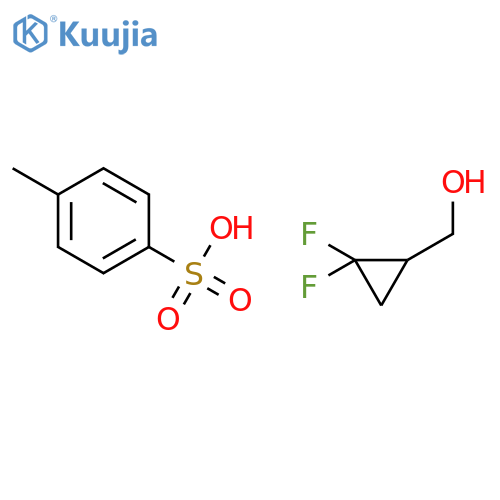 Cyclopropanemethanol, 2,2-difluoro-, 4-methylbenzenesulfonate structure