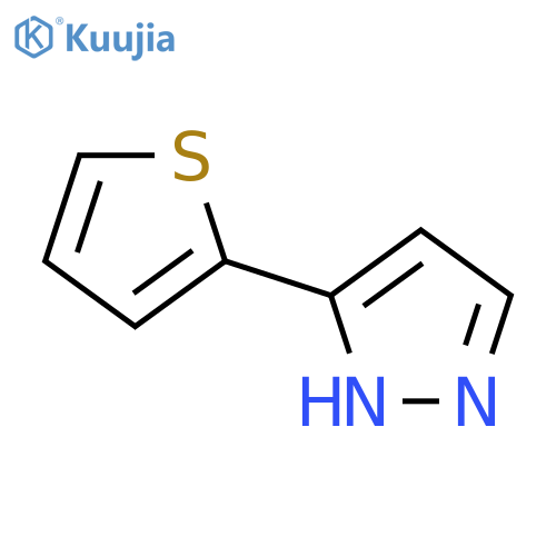 5-(Thiophen-2-yl)-1H-pyrazole structure