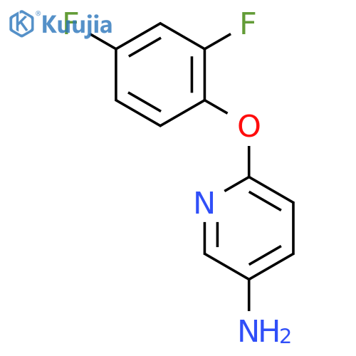 6-(2,4-difluorophenoxy)pyridin-3-amine structure