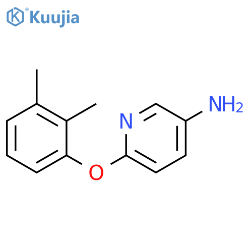 6-(2,3-dimethylphenoxy)pyridin-3-amine structure
