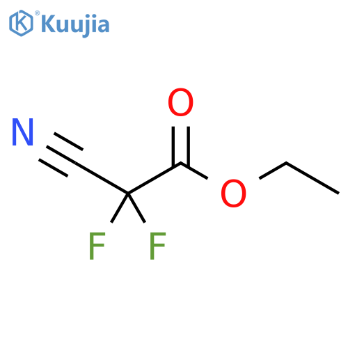 ethyl 2-cyano-2,2-difluoroacetate structure