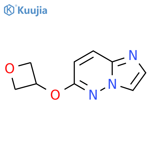 6-(Oxetan-3-yloxy)imidazo[1,2-b]pyridazine structure