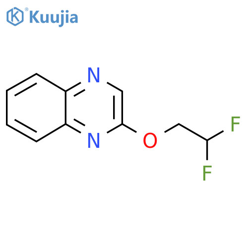 2-(2,2-Difluoroethoxy)quinoxaline structure