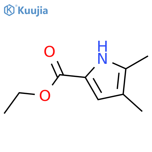 Ethyl 4,5-Dimethyl-1H-pyrrole-2-carboxylate structure