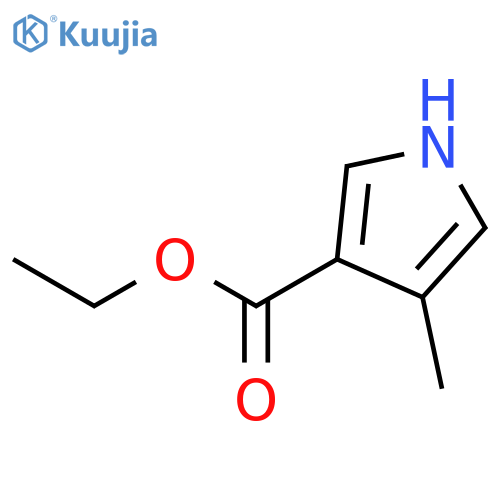 Ethyl 4-methyl-1h-pyrrole-3-carboxylate structure