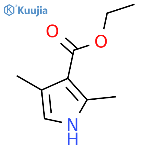 Ethyl 2,4-Dimethylpyrrole-3-carboxylate structure
