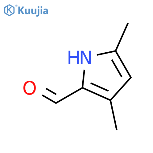 3,5-Dimethyl-1H-pyrrole-2-carbaldehyde structure