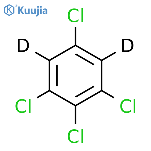 1,2,3,5-Tetrachlorobenzene-d2 structure