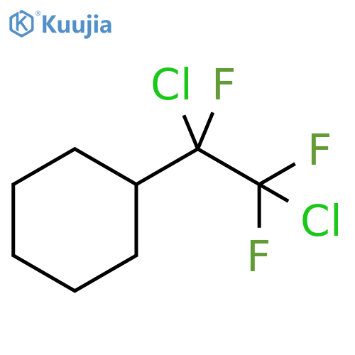 (1,2-dichlorotrifluoroethyl)cyclohexane structure