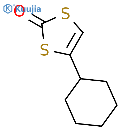 1,3-Dithiol-2-one, 4-cyclohexyl- structure