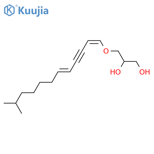 3-(11-Methyl-1,5-dodecadien-3-ynyloxy)-1,2-propanediol; (S,Z,Z)-form structure