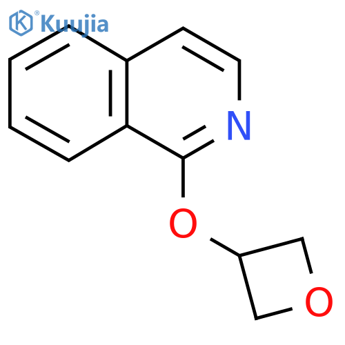 1-(Oxetan-3-yloxy)isoquinoline structure