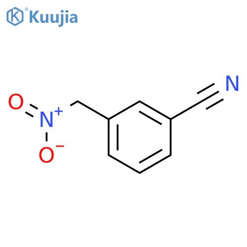 3-(nitromethyl)benzonitrile structure