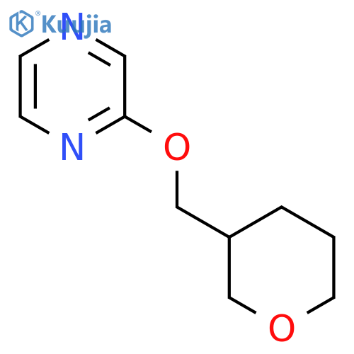 2-[(Oxan-3-yl)methoxy]pyrazine structure