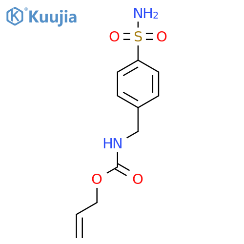 prop-2-en-1-yl N-(4-sulfamoylphenyl)methylcarbamate structure