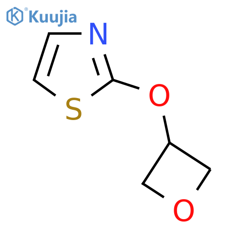 2-(Oxetan-3-yloxy)-1,3-thiazole structure