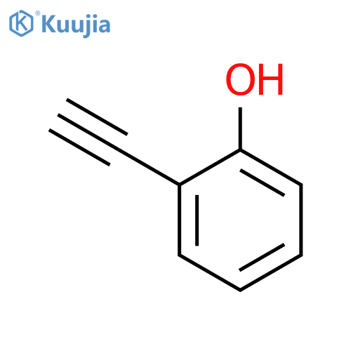Phenol, 4-ethynyl- structure