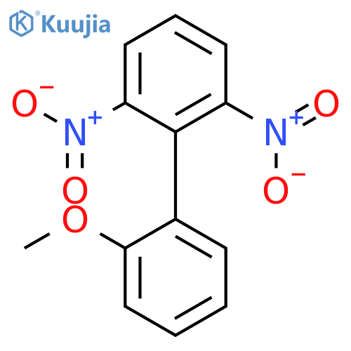 1,1'-Biphenyl, 2'-methoxy-2,6-dinitro- structure