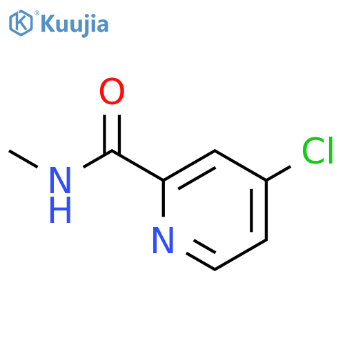 4-Chloro-N-methylpicolinamide structure