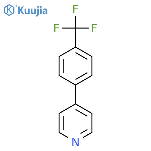 4-(4-(Trifluoromethyl)phenyl)pyridine structure