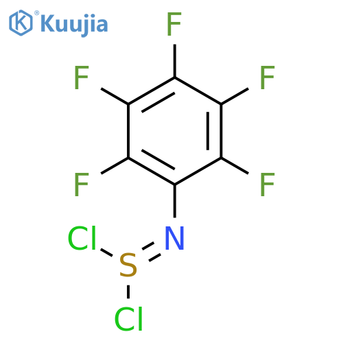 Imidosulfurous dichloride, (pentafluorophenyl)- structure