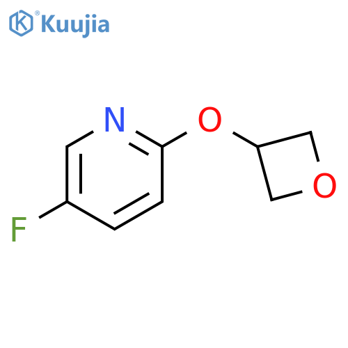 5-fluoro-2-(oxetan-3-yloxy)pyridine structure