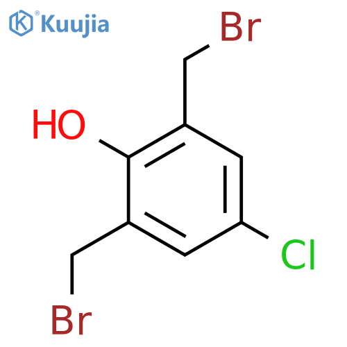 Phenol, 2,6-bis(bromomethyl)-4-chloro- structure