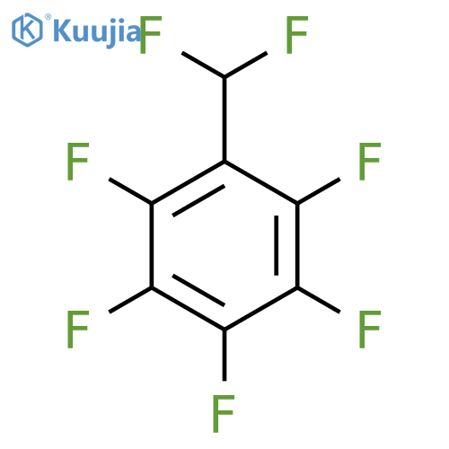 1-(Difluoromethyl)-2,3,4,5,6-pentafluorobenzene structure
