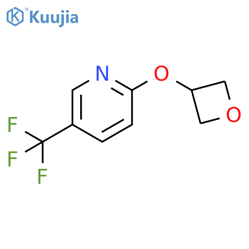 2-(oxetan-3-yloxy)-5-(trifluoromethyl)pyridine structure