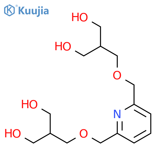 1,3-Propanediol, 2,2'-[2,6-pyridinediylbis(methyleneoxymethylene)]bis- structure