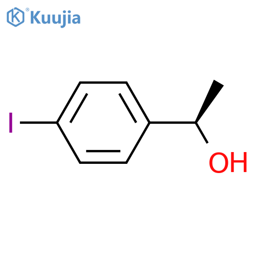 (1R)-1-(4-iodophenyl)ethan-1-ol structure