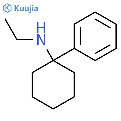 Cyclohexanamine,N-ethyl-1-phenyl- structure