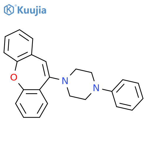 Piperazine,1-dibenz[b,f]oxepin-10-yl-4-phenyl- structure