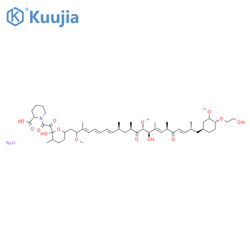 (19E/Z)-seco-[4-O-(2-Hydroxyethyl)] Rapamycin Sodium Salt structure