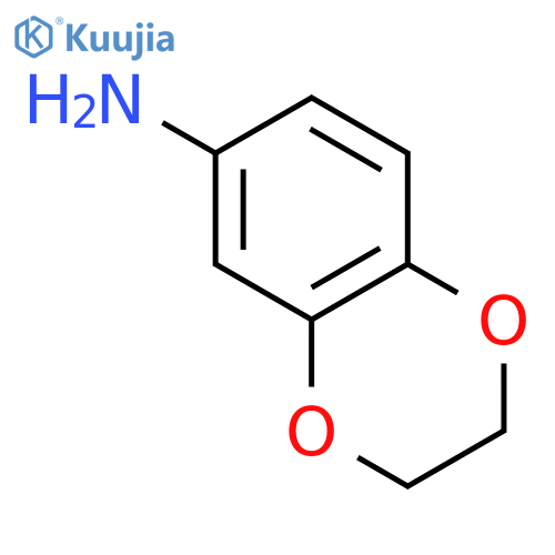 2,3-dihydro-1,4-benzodioxin-6-amine structure