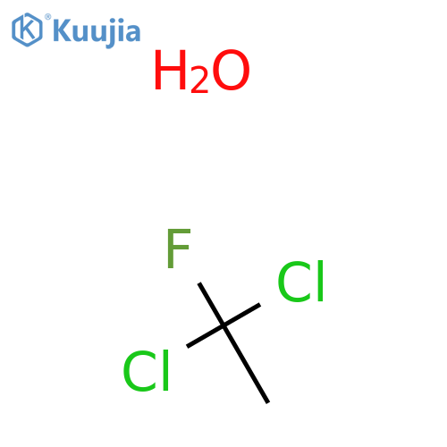 1,1-Dichloro-1-fluoroethane--water (1/1) structure