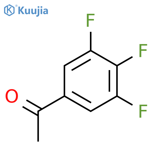 1-(3,4,5-trifluorophenyl)ethan-1-one structure